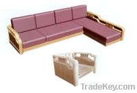 Sell wood sectional sofa