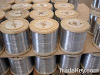 Sell galvanized steel wire on bobbin