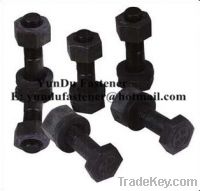Supply High Strength Bolts 10.9/12.9 Grade Black With Nuts And Washers