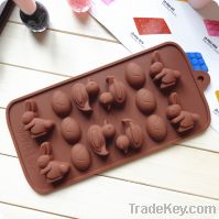 Sell Animal Pattern Silicone Chocolate Mould Wholesale