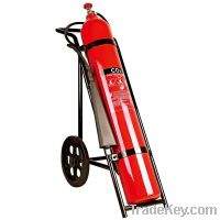 Sell CO2 trolley extinguisher, 45kg powder wheeled fire extinguish