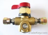 Sell QF-T3H Brass CNG Gas 12mm Filling Valve for CNG used in Car(20MPa