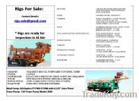 Sell 2 Truck Mounted Drilling Rigs