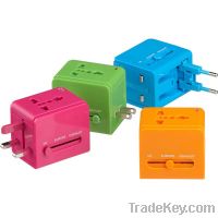 Universal travel adaptor with USB Charger