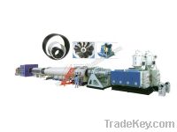 Sell plastic pipe extrusion line