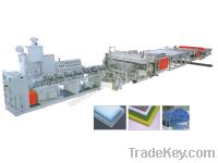 Sell PVC hollow Grid Board Production Line.