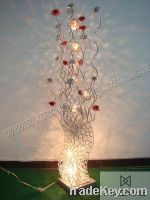 modern aluminum flower vase floor standing lamps(6301-10)