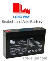 sealed lead acid battery/3FM7(6v7ah/20hr)