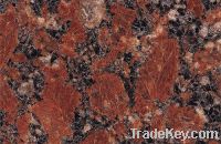 Sell Rosso Santiago granite slabs GS1006