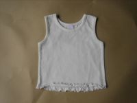 Sell organic cotton baby singlet