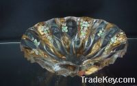 Sell gold crystal bowl