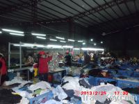 Sell of used clothes, bags and shoes