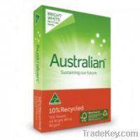 Sell Australian 10% Recycled Whitr A4 PAPER 80gsm/75gsm/70gsm