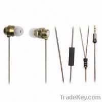 Sell Metallic 3D earphones for smart phone and MP3 3D611AM