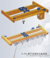 Sell Double Girder Overhead Crane with electric hoist (3t-50t)