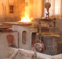 Cast Medium Frequency Induction Melting Furnace