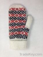Warm wool glove