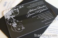 Sell laser cut wedding invitations