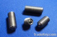 sell Titanium Hex Socket Set Screws With Cup Point