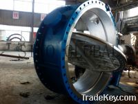 Sell Large Diameter Double Flanged Butterfly Valve
