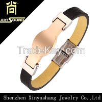 Health care fashion leather bracelet