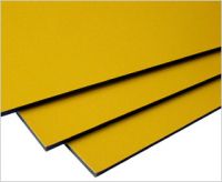Fire Proof Aluminum Composite Panels yellow color