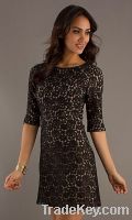 Sell A.B.S. by Allen Schwartz Little Black Lace Dress AB-3Y34674