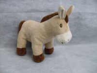 Plush toy donkey