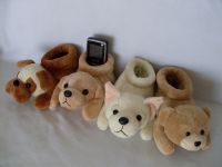 Plush toy phone holders