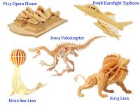 3D puzzle dinosaur -