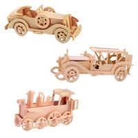 3D puzzle automobile (vehicle)