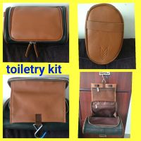 leather travel kit