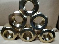 ASTM B150 C63000 Aluminium Bronze Heavy Hex Nuts 1 1/8"-8UN