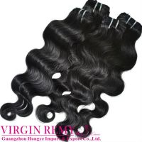 Remy human hair weft