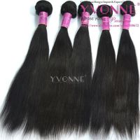 Sell Brazilian straight hair weft 100% human remy hair