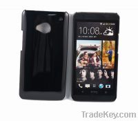 black phone PC case for New HTC One m7