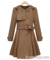 trench coat, Skirt coat, Woollen coat