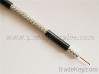 Sell RG6(60%AL-BRAID)-PVC-Coax-Cable-For-CATV-1000Ft, black