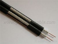 Sell CATV RG6 Coaxial cable dual with messanger