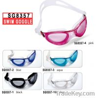 Sell Fashion seal swimming equipment silicone swimming goggle SG8357
