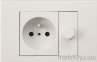 Sell 2P socket with dimmer