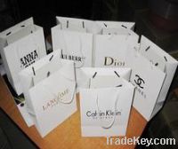 cosmetics paper shopping bags