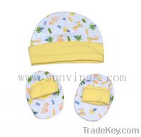 Baby hat and booties (SU-BB001)
