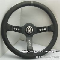 SPARCO Leather Or Suede 340mm Steering Wheel
