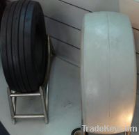 press-on solid tire for industrial forklift