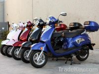 50cc Classic Euro Style Gas Moped Scooter with Thunk for sale