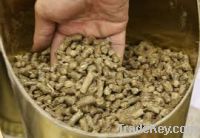 wood pellet, wheat bran, barley