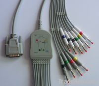 Sell Nihon Kohden EKG cable-GE-Marquette Holter Recorder ECG Cable