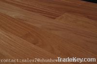 Sell doussie solid wood floor with UV lacquer