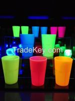 PP or Tritan Fluo plastic cup(not disposable) 100% Made in Italy